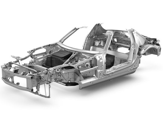 Der Antrieb des Mercedes-Benz SLS AMG E-CELL