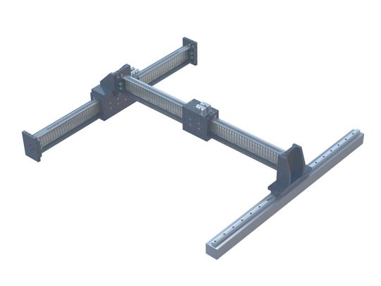 Hochdynamisch, exakt und wartungsfrei: Das Linearmotorsystem-Portal LMS E2 von KML auf der SMART mit absolutem Längenmesssystem für alle Baugrößen und in einer Variante mit Grundplatte erhältlich. (Bilder: KML)