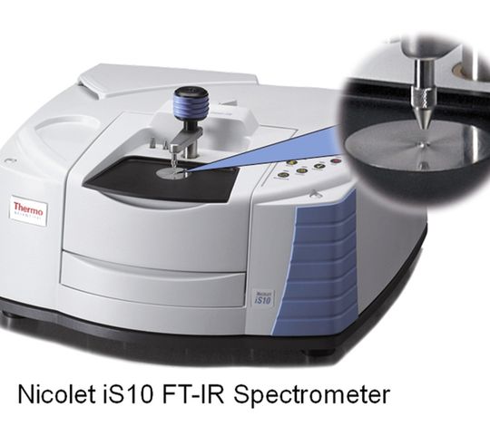 Die FT-IR-Spektroskopie kann für die Analyse von Drogen in Pulverform verwendet werden. (Bild: Thermo Fisher Scientific) Die FT-IR-Spektroskopie kann für die Analyse von Drogen in Pulverform verwendet werden. (Bild: Thermo Fisher Scientific)
