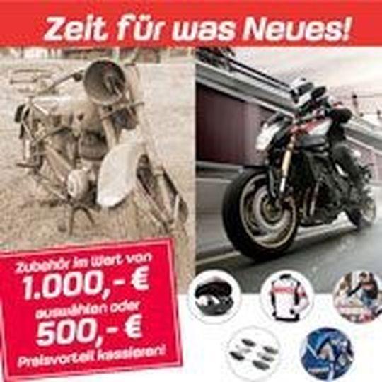 Yamaha lockt mit einer Sonderaktion die Kunden. (Foto: Yamaha) Yamaha lockt mit einer Sonderaktion die Kunden. (Foto: Yamaha)