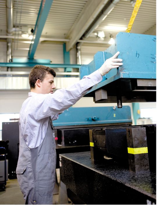 Spanlose Herstellung von präzisen Montageflächen durch die Abformtechnologie. (Bild: Epucret) Spanlose Herstellung von präzisen Montageflächen durch die Abformtechnologie. (Bild: Epucret)