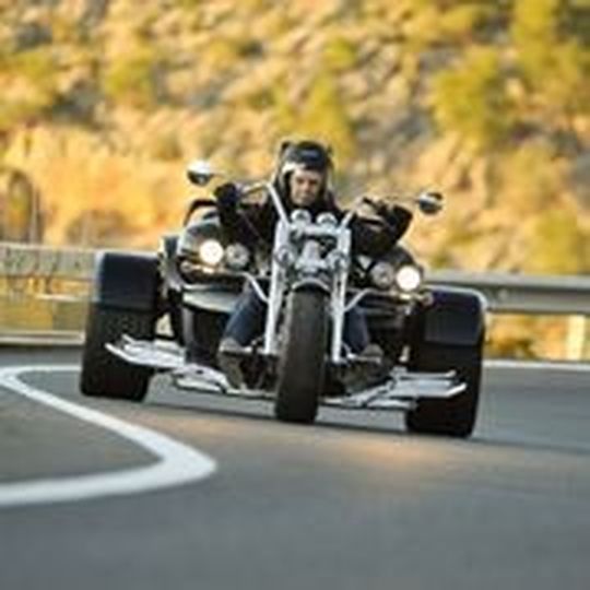 Das Rewaco-Trike RF 1 LT2 in action. Das Rewaco-Trike RF 1 LT2 in action.