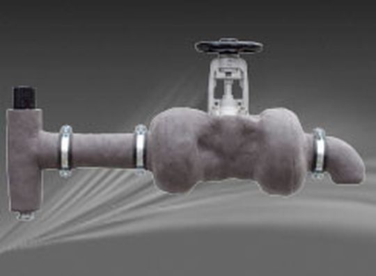 Mit dem Conti-Thermo-Protect, einer mikroporösen Silikonkautschukmischung die selbsttätig aushärtet, können komplexe Leitungs- und Rohrsysteme sowie Bauteile leicht isoliert werden. (Bild. Contitech) Mit dem Conti-Thermo-Protect, einer mikroporösen Silikonkautschukmischung die selbsttätig aushärtet, können komplexe Leitungs- und Rohrsysteme sowie Bauteile leicht isoliert werden. (Bild. Contitech)