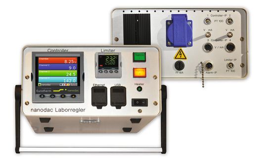Der neue Laborregler Nanodac (Bild: Invensys Eurotherm) Der neue Laborregler Nanodac (Bild: Invensys Eurotherm)