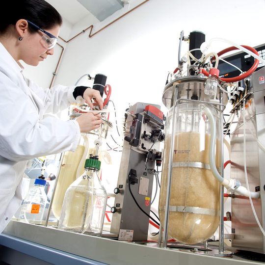 Fermentationsanlage bei Evocatal Fermentationsanlage bei Evocatal