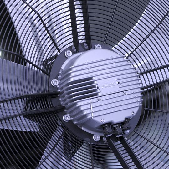 Ventilatoren und Motoren in Greentech-EC-Technologie von EBM-Papst haben gegenüber herkömmlichen Asynchronmotoren einen deutlich höheren Wirkungsgrad. Ventilatoren und Motoren in Greentech-EC-Technologie von EBM-Papst haben gegenüber herkömmlichen Asynchronmotoren einen deutlich höheren Wirkungsgrad.