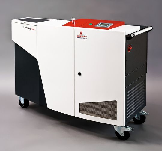 Der größte Nutzen moderner KSS-Beistellaggregate liegt in der Filtrationstechnik mit automatischem Rückspülfilter und der Hochdruckerzeugung mit druckgeregelter Hydraulikpumpe. Der größte Nutzen moderner KSS-Beistellaggregate liegt in der Filtrationstechnik mit automatischem Rückspülfilter und der Hochdruckerzeugung mit druckgeregelter Hydraulikpumpe.