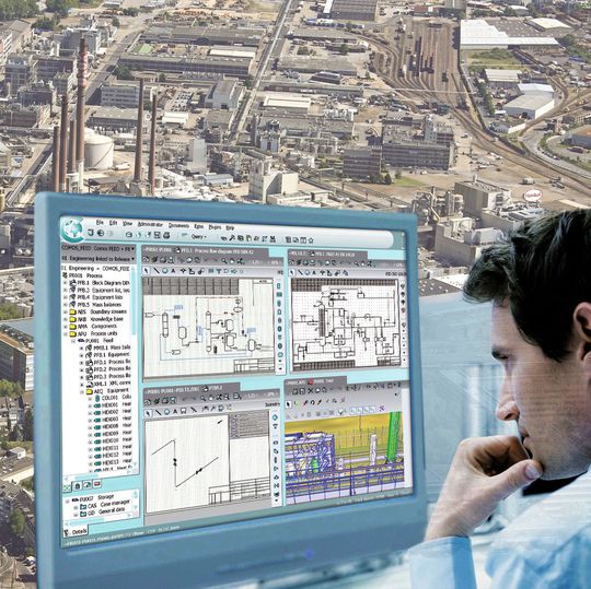 Am größten Produktionsstandort des Chemieunternehmens Cognis in Düsseldorf-Holthausen wird für das Anlagenmanagement die Software Comos von Siemens eingesetzt. Am größten Produktionsstandort des Chemieunternehmens Cognis in Düsseldorf-Holthausen wird für das Anlagenmanagement die Software Comos von Siemens eingesetzt.