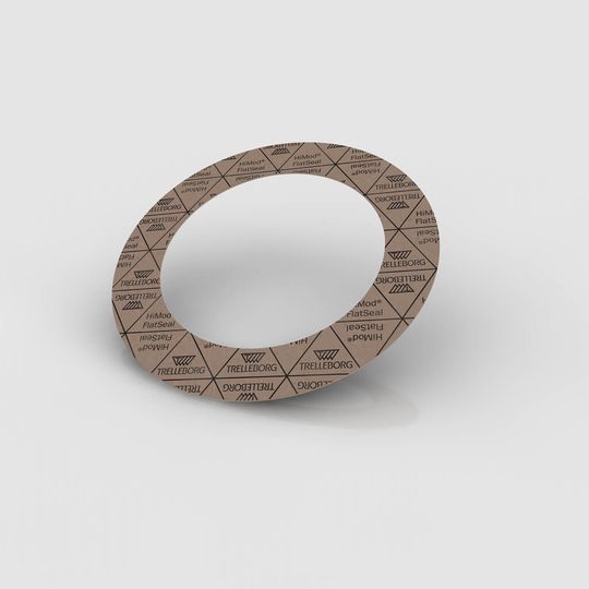 Das neue Dichtungsmaterial HiMod FlatSealTM 17 von Trelleborg basiert auf einer ausgeklügelten Rohstoffkombination und verbindet die guten Eigenschaften von Faserdichtungen mit denen von Elastomeren.