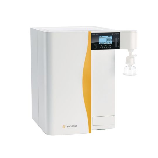 Abb.1: Das Arium pro VF-Reinstwassersystem ist für die Herstellung von Reinstwasser aus vorbehandelten Trinkwasser konzipiert. Abb.1: Das Arium pro VF-Reinstwassersystem ist für die Herstellung von Reinstwasser aus vorbehandelten Trinkwasser konzipiert.