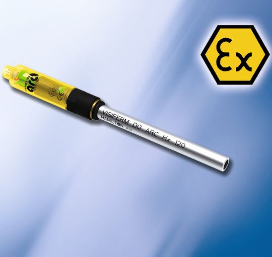 Die neuen Sensoren Visiferm DO Arc Hx besitzen die ATEX-Zulassung. Die neuen Sensoren Visiferm DO Arc Hx besitzen die ATEX-Zulassung.