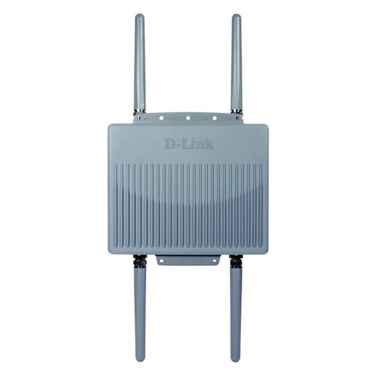 Der D-Link DAP-3690 funkt über vier abnehmbare Antennen im 2,4- und 5-GHz-Frequenzband. Der D-Link DAP-3690 funkt über vier abnehmbare Antennen im 2,4- und 5-GHz-Frequenzband.