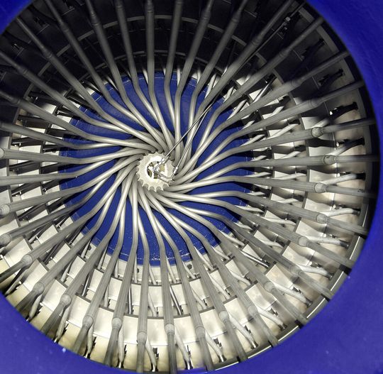 Der neue Druckdrehfilter wird bei der Herstellung von Kunststoff-Vorprodukten eingesetzt.