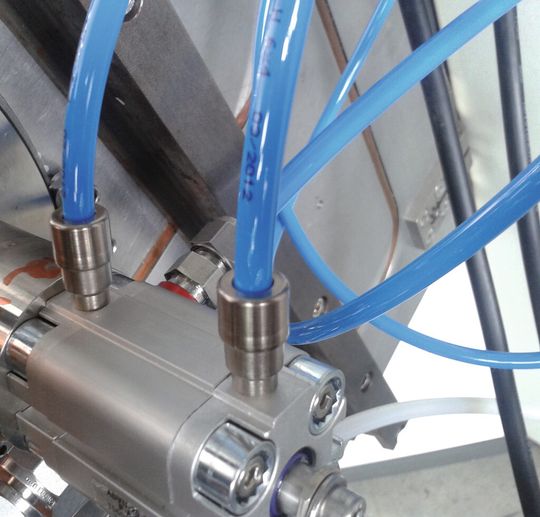 Eisele Steckverbindungen und Schläuche garantieren stabile Medienkreisläufe.