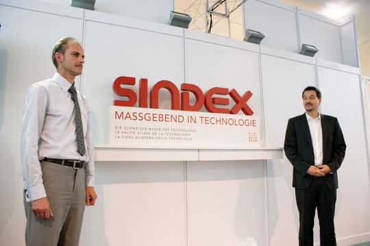 Die Veranstalter der Sindex Roland Brand, CEO Bernexpo AG und René Brugger, Präsident swissT.net (v.r.) erwarten zum Sindex-Symposium 250 Führungskräfte aus Wirtschaft, Politik und Forschung. Die Veranstalter der Sindex Roland Brand, CEO Bernexpo AG und René Brugger, Präsident swissT.net (v.r.) erwarten zum Sindex-Symposium 250 Führungskräfte aus Wirtschaft, Politik und Forschung.