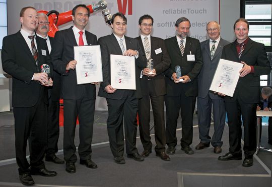 Die Preiverleihung fand auf der Automatisierungsmesse Automatica 2012 statt. Die Preiverleihung fand auf der Automatisierungsmesse Automatica 2012 statt.