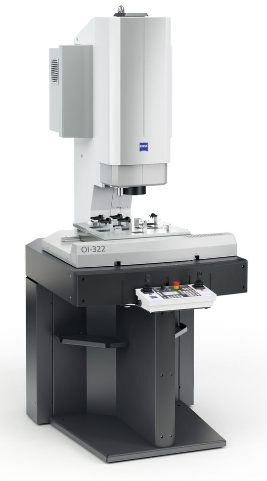 Das Messvolumen der „O-Inspect 322 beträgt 300 mal 200 mal 200 Millimeter Das Messvolumen der „O-Inspect 322 beträgt 300 mal 200 mal 200 Millimeter