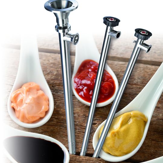 Die Flux Food-Pumpen dürfen das „Glas und Gabel“-Symbol tragen. Die Flux Food-Pumpen dürfen das „Glas und Gabel“-Symbol tragen.