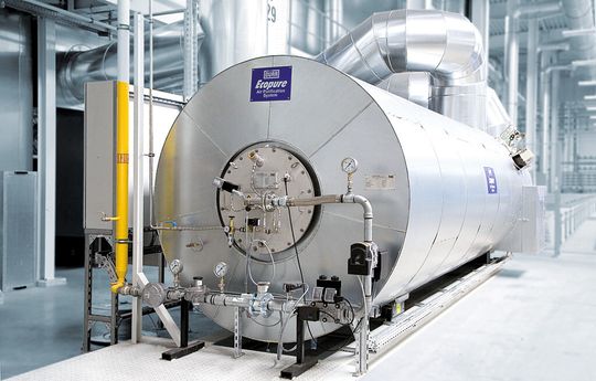 Die Trockner-abluftreinigungsan-lage spart Brennstoff-energie und Betriebskosten. Die Trockner-abluftreinigungsan-lage spart Brennstoff-energie und Betriebskosten.