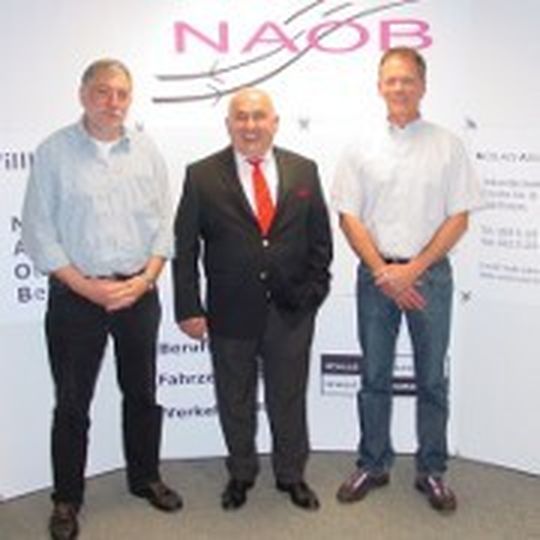 Friedrich-Wilhelm Teutschbein, Mustafa Yilmaz und Oliver Becker (v.li.) bilden den neuen Vorstand des Fördervereins.