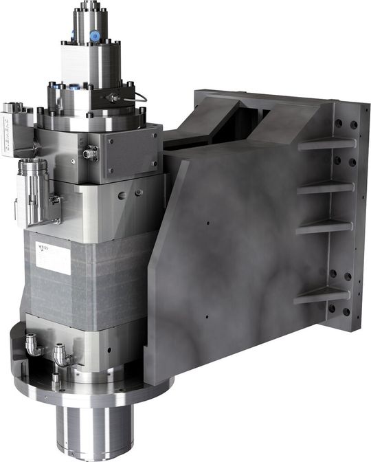 Die direktgetriebene Hybridspindel ist eine wirtschaftliche Alternative zu indirekten Spindelantriebslösungen. Die direktgetriebene Hybridspindel ist eine wirtschaftliche Alternative zu indirekten Spindelantriebslösungen.