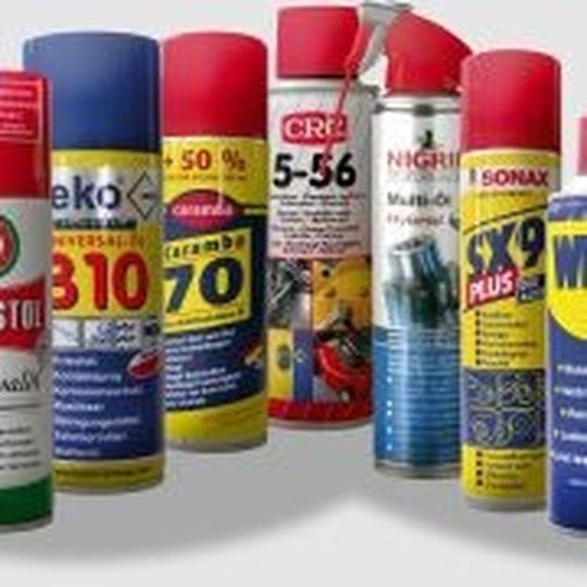 Sieben Multifunktionssprays mussten im GTÜ-Test ihr Können beweisen.