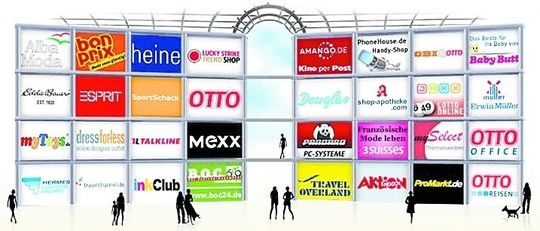 Einkaufswelt. Willkommen im virtuellen Shoppingparadies: eMalls versprechen ein Einkaufserlebnis nach amerikanischem Vorbild am heimischen PC Einkaufswelt. Willkommen im virtuellen Shoppingparadies: eMalls versprechen ein Einkaufserlebnis nach amerikanischem Vorbild am heimischen PC