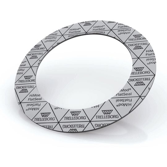 Die neue Glasfaserdichtung HiMod FlatSeal 15 von Trelleborg Sealing Solutions eignet sich durch ihre sehr hohe mechanische Belastbarkeit ideal für den Einsatz bei hohen Drücken und Temperaturen.