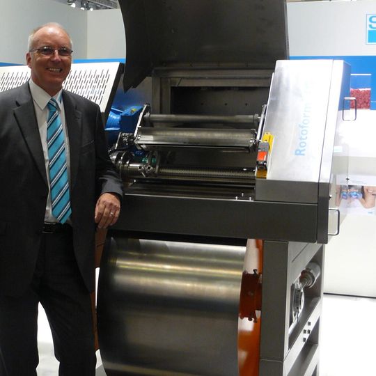 Matthias Kleinhans, head of Sandvik Process Systems,introduces the G4 Rotoform, promising more safety and security for process plants. Matthias Kleinhans, head of Sandvik Process Systems,introduces the G4 Rotoform, promising more safety and security for process plants.