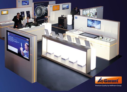 Garant on Tour, die multimediale Ausstellung der Premium-Werkzeugmarke, ist Teil der Kundentage von SFS unimarket. Garant on Tour, die multimediale Ausstellung der Premium-Werkzeugmarke, ist Teil der Kundentage von SFS unimarket.