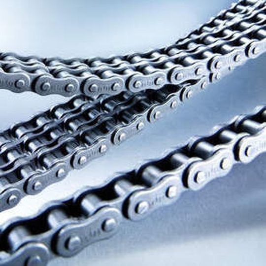 Der neue Hochleistungsschmierstoff Elidur wurde speziell für Elite Hochleistungsrollen- und Förderketten entwickelt. Auf dem Bild: Ketten aus dem Elite-Produktprogramm.