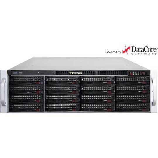 Die Zealbox Storage Appliances sind einfach zu installierende und universell einsetzbare SAN-Komplettlösungen für kleine und mittelständische Unternehmen, die auf Datacore SANsymphony-V basieren. Die Zealbox Storage Appliances können dabei sowohl als Einzelsystem als auch als Hochverfügbarkeits-Cluster eingesetzt werden. Die Zealbox Storage Appliances sind einfach zu installierende und universell einsetzbare SAN-Komplettlösungen für kleine und mittelständische Unternehmen, die auf Datacore SANsymphony-V basieren. Die Zealbox Storage Appliances können dabei sowohl als Einzelsystem als auch als Hochverfügbarkeits-Cluster eingesetzt werden.