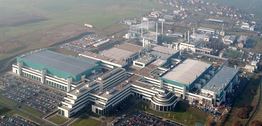Das AMD-Werk in Dresden Das AMD-Werk in Dresden