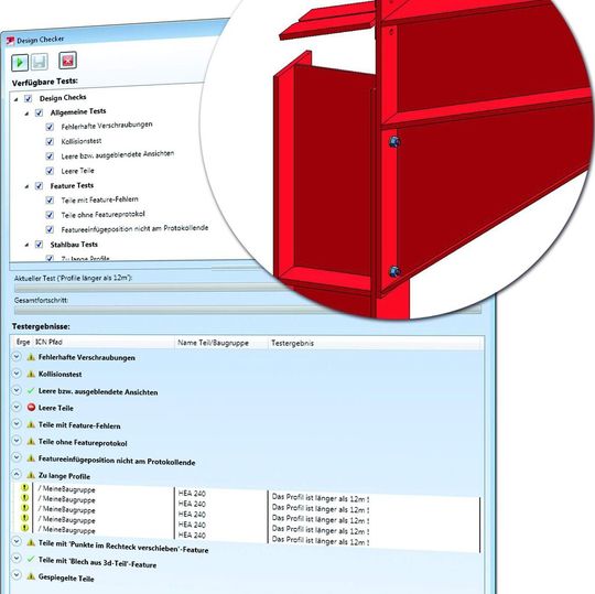HiCAD 2012 Service Pack 1 – mit neuem Design Checker