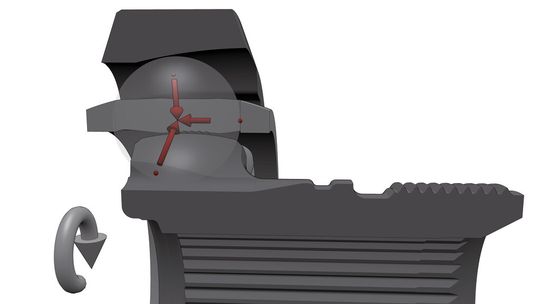 Der gleich bleibende Steuerwinkel verhindert die oszillierende Krafteinwirkung, die bisher für hohe Reibung und somit Wärmeentwicklung und Verschleiß verantwortlich war. Ohne zusätzliche Belastung für die Bauteile kann das Gelenk so weiter als bisher gebeugt werden. Der gleich bleibende Steuerwinkel verhindert die oszillierende Krafteinwirkung, die bisher für hohe Reibung und somit Wärmeentwicklung und Verschleiß verantwortlich war. Ohne zusätzliche Belastung für die Bauteile kann das Gelenk so weiter als bisher gebeugt werden.