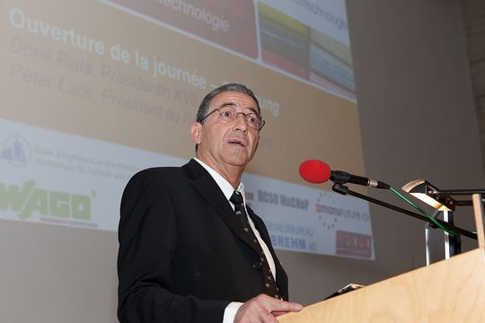 Peter Lack, directeur technique de Wago Contact SA et président du Réseau plasturgie. Peter Lack, directeur technique de Wago Contact SA et président du Réseau plasturgie.