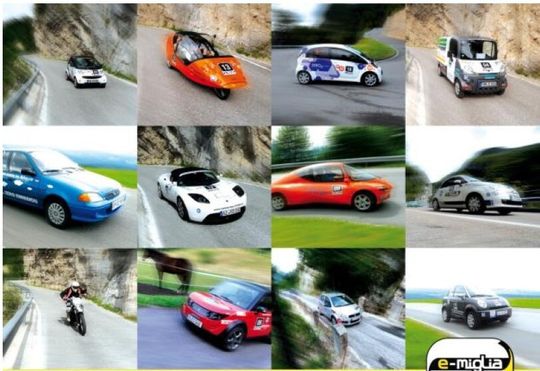 3. e-miglia-Rallye vom 12. bis 16.8.2012: Härtetest durch vier Alpenländer 3. e-miglia-Rallye vom 12. bis 16.8.2012: Härtetest durch vier Alpenländer