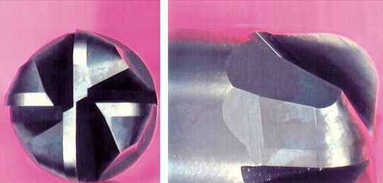 Bild 1: Das Supernitrid HSN² von Cemecon ist ein Nanocomposite-Schichtwerkstoff, mit dem im Härtebereich von HRC 35 bis 65 gute Zerspanungsergebnisse erzielt werden. Speziell bei der Hartbearbeitung erhöht er die Standzeit deutlich.