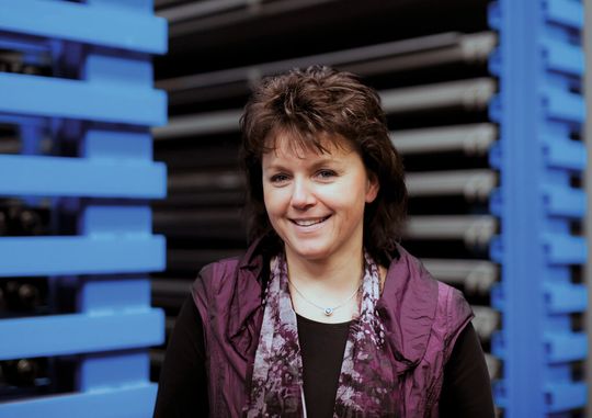 Christel Schreiber, Geschäftsführerin von MKS Metallbau Schreiber. Christel Schreiber, Geschäftsführerin von MKS Metallbau Schreiber.