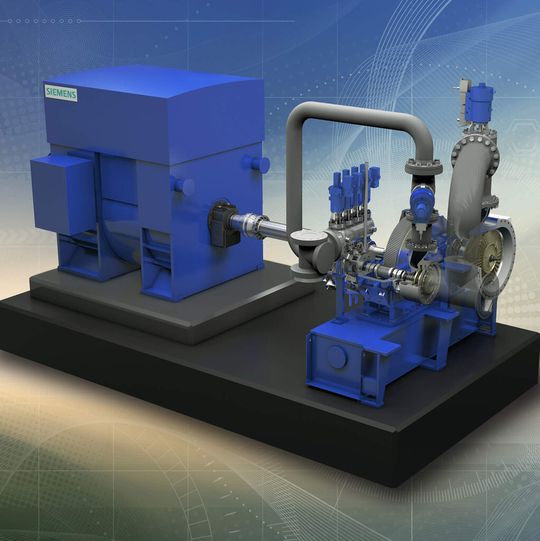 Mit optimierten Turbinenschaufel, verbesserten Abdichtungen und dem Einsatz von neuen Materialien konnte Siemens den Wirkungsgrad seiner Turbinen erhöhen, während die Anlaufzeit verringert werden konnte.