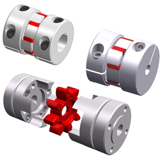 Die steckbaren Elastomerkupplungen (Klauenkupplungen) von Enemac sind als spielfrei zu bezeichnen. Die steckbaren Elastomerkupplungen (Klauenkupplungen) von Enemac sind als spielfrei zu bezeichnen.