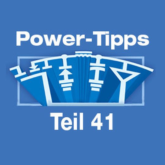 Power-Tipps von TI, Teil 41 Power-Tipps von TI, Teil 41