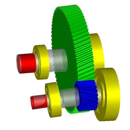 Die Lastverteilung in Breitenrichtung bei Stirnrädern lässt sich äusserst effizient nach der Rechenmethode der ISO 6336 Anhang E berechnen (Modul ZA35).