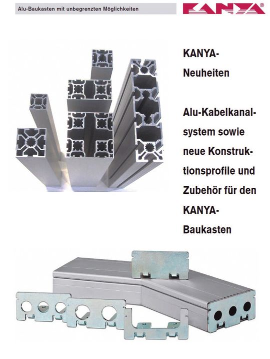 Neuheitenprospekt von Kanya Neuheitenprospekt von Kanya