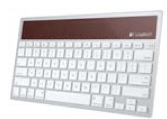 Clavier de Logitech dotés de cellules pour l’approvisionnement en énergie. Clavier de Logitech dotés de cellules pour l’approvisionnement en énergie.