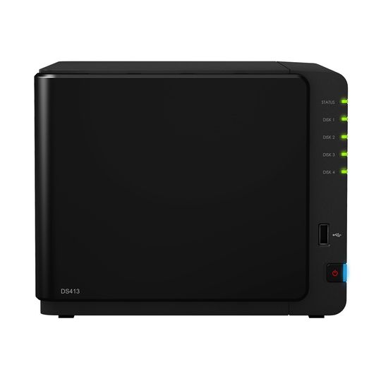 Die Diskstation DS413 kostet 449,95 Euro (UVP). Die Diskstation DS413 kostet 449,95 Euro (UVP).