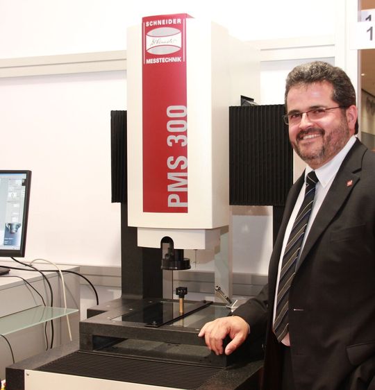 Dr.-Ing. Wolfram Kleuver, Geschäftsführer der Dr. Heinrich Schneider Messtechnik GmbH: Dr.-Ing.
