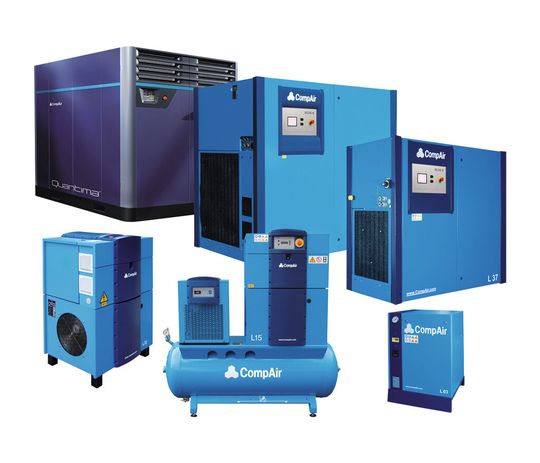 Drucklufttechnik von Compair Drucklufttechnik von Compair