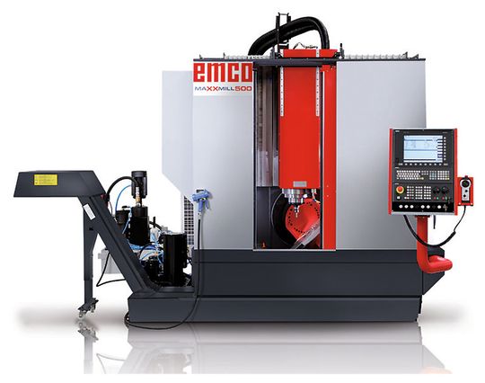 Für 5-Seiten-Bearbeitung oder als 5-Achs-Simultanzenter erhältlich - die Maxxmill 500. Für 5-Seiten-Bearbeitung oder als 5-Achs-Simultanzenter erhältlich - die Maxxmill 500.