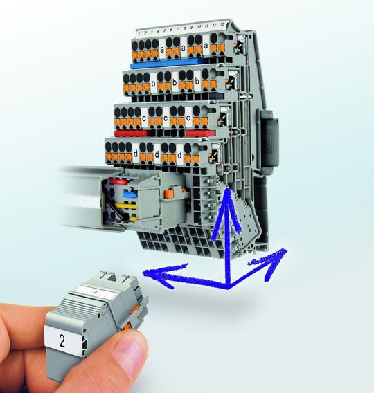 Mit einem Verdrahtungskonzept aus dem Baukasten meistert Phoenix Contact den Spagat zwischen Kostensenkung und zunehmender Performance beim Smart Grid. Mit einem Verdrahtungskonzept aus dem Baukasten meistert Phoenix Contact den Spagat zwischen Kostensenkung und zunehmender Performance beim Smart Grid.